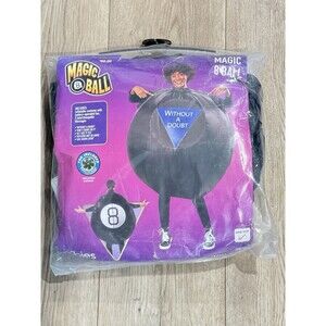 Magic 8 Ball Halloween Or Party Costume For Adults - One Size Inflatable Costume